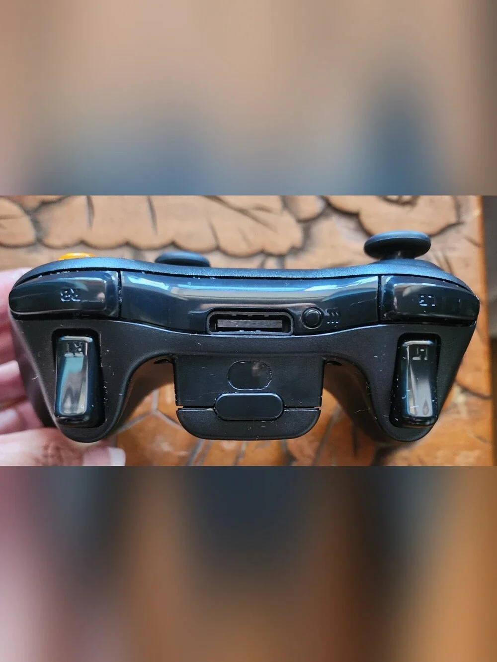 Microsoft Black Wireless Xbox Controller with Colored Face Buttons